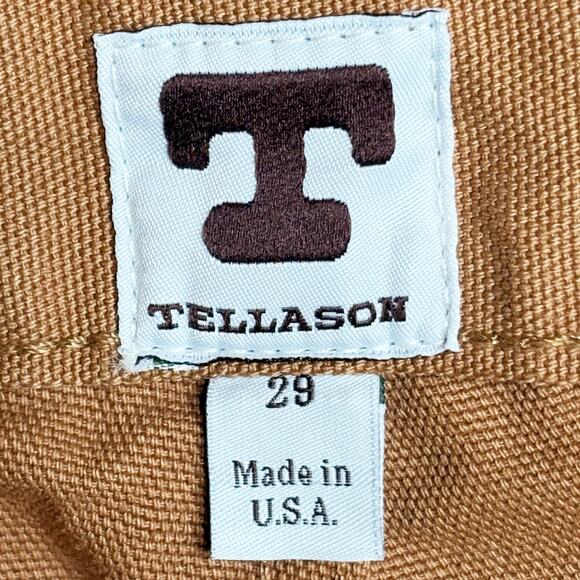 Tellason NWT Denim Tan Carpenter Jeans Size 29 - Picture 3 of 6